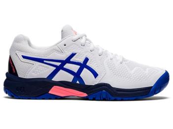 Asics Barn Sneakers GEL-Resolution 8 GS Vita/Blå